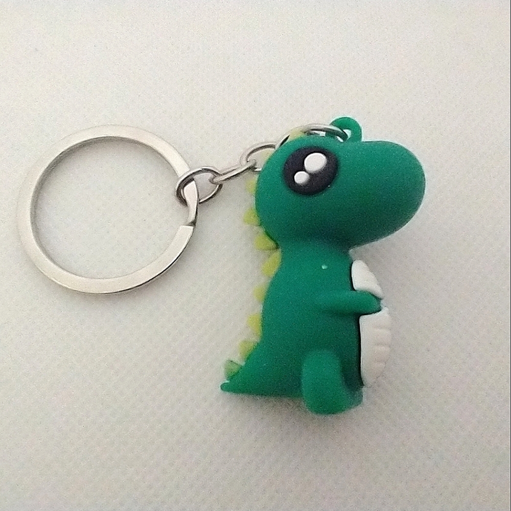 🧁 3/$30 Cutie Dinosaur Keychain NEW